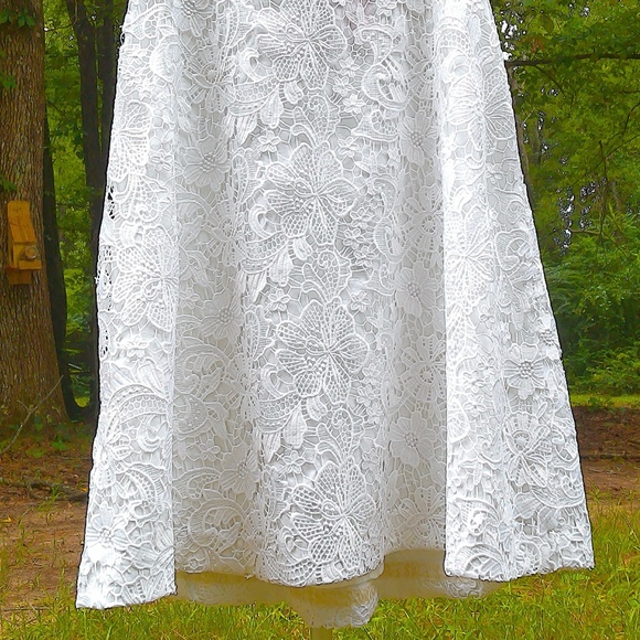 NEW Lilly Pulitzer Sienna Resort White Dress 2 Linings+Straps Lame Hem Sz16 R288 - Picture 3 of 15